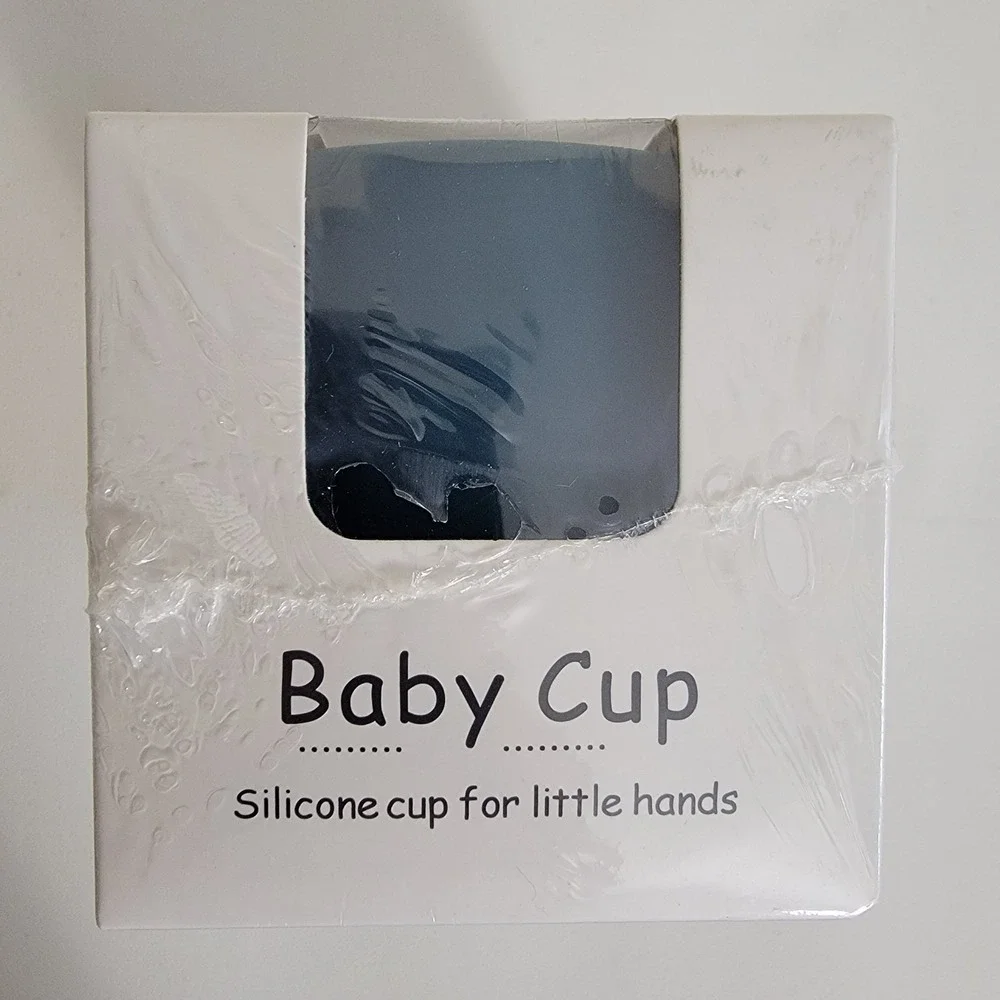 Silicone Baby Toddler Cups BPA-Free Spill Proof Pack of 2 New - Picture 7 of 8